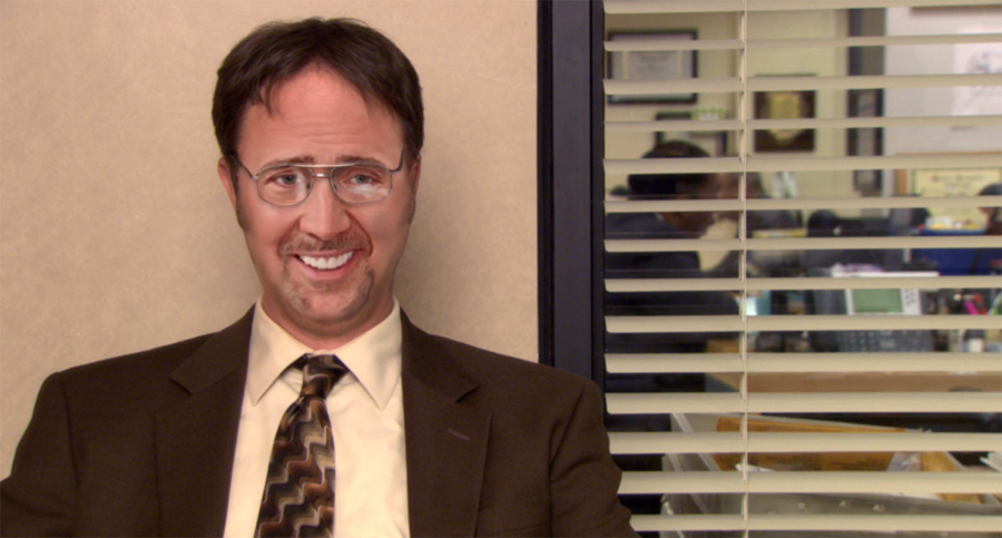 Nic Cage as Everyone / Dwight (The Office)